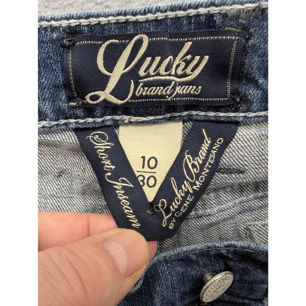 Lucky Brand Bartlett Sweet N Low Jeans Womens 10 Blue Bootcut Stretch 30x28 - Picture 13 of 15